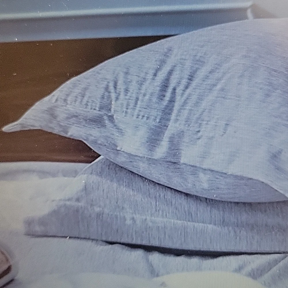 BEDSURE Queen 3pc comforter set Gray Cationic Dyed All Season 88X88